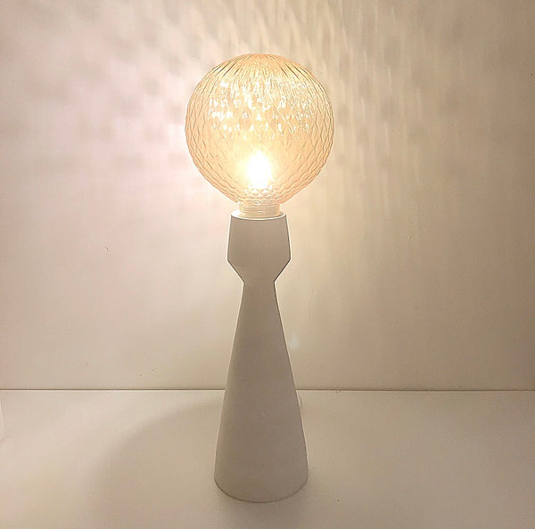 Lampe en céramique grand modèle blanc
