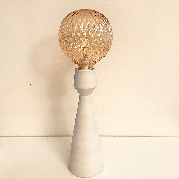 Lampe en céramique grand modèle blanc