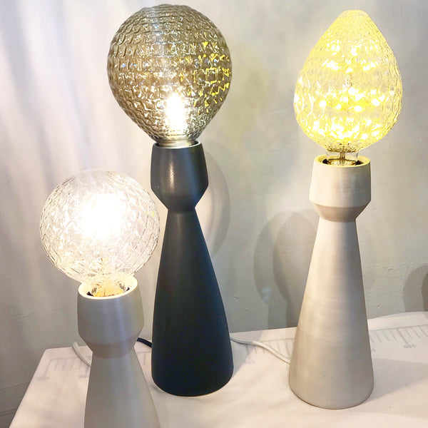 Lampe en céramique petit modèle blanc